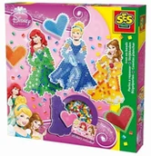Prace ręczne dla dzieci - Ses Creative Koralikowe prasowanki Księżniczki - miniaturka - grafika 1