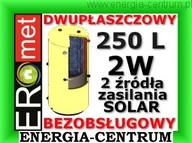 Zasobniki i wymienniki - Ermet 250 L 2W PIONOWY DWUPŁASZCZOWY SUROWY WYMIENNIK SOLAR do CWU BEZOBSŁUGOWY BOJLER !!WYSYŁKA GRATIS!! DPWSto - C.O.Sol. 250L - miniaturka - grafika 1