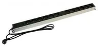 Listwy zasilające - ABCVISION LISTWA ZASILAJĽCA 12 GNIAZD RACK 1U PIONOWA PD-12/RACK - miniaturka - grafika 1