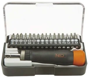 NEO TOOLS KOŃCÓWKI WKRĘTAKOWE PRECYZYJNE Z UCHWYTEM, ZESTAW 17 SZT.,04-228 - Pozostałe narzędzia ogrodowe - miniaturka - grafika 2