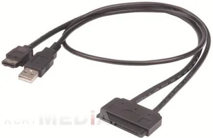 Akasa Kabel do dysku DO HDD i SSD AK-CBSA03-80BK - Kable komputerowe i do monitorów Akasa Kabel do dysku DO HDD i SSD AK-CBSA03-80BK - Kable komputerowe i do monitorów - miniaturka - grafika 2