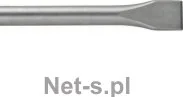 Bosch Dłuto płaskie 2608690126 Szerokość dłuta 25 mm Długość całkowita 600 mm SDS-Max 5 szt - Dłuta - miniaturka - grafika 2