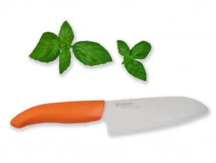 Kyocera NOŻ CERAMICZNY SANTOKU 14 cm - BIAŁY FK-140WH - Noże kuchenne - miniaturka - grafika 2