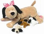 Maskotki i pluszaki - Manhattan Toy Piesek Z 3 Szczeniakami 106690 - miniaturka - grafika 1