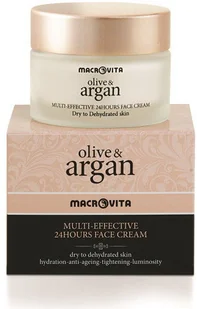 Macrovita ARGAN & OLIVE MULTI-EFFECTIVE 24-godzinny Krem do cery suchej lub odwodnionej 50ml - Kremy do twarzy - miniaturka - grafika 2
