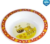 Miseczki i talerzyki dla dzieci - Canpol babies CANPOL Miseczka plastikowa różowa 3004412 - miniaturka - grafika 1