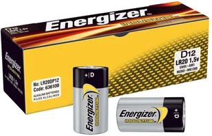 Energizer 12 x bateria alkaliczna Industrial LR20 D - Baterie i akcesoria - miniaturka - grafika 2