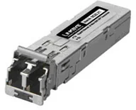 Switche - Linksys Gigabit Ethernet LH Mini-GBIC SFP Transceiver MGBLH1 - miniaturka - grafika 1