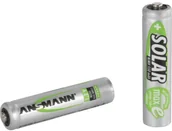Akcesoria i części modelarskie - Ansmann Akumulator AAA/R03/Micro NiMH HR03 Solar maxE 550 mAh 1.2 V 2 szt - miniaturka - grafika 1