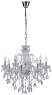 Lampy sufitowe - Paul Neuhaus Klasyczny żyrandol stalowy na 8 punktów - Armas - miniaturka - grafika 1