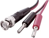 Akcesoria do urządzeń pomiarowych - Voltcraft Kabel pomiarowy BNC 2x4 mm 800 mm (KC300B) - miniaturka - grafika 1