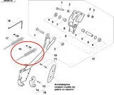 Części i akcesoria do maszyn rolniczych - KVERNELAND SPRĘŻYNA DOCISKAJACA REDLICĘ 490651 - miniaturka - grafika 1