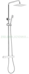 Deante Deszczownia z baterią termostatyczną Begonia NAC_01BT - Zestawy prysznicowe - miniaturka - grafika 2