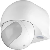 Czujniki ruchu i zmierzchu - Goobay Czujnik ruchu PIR 95174 180 ° przekaźnik biały IP44 Nadtynkowy - miniaturka - grafika 1