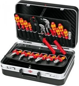 Knipex skrzynka z narzędziami zestaw - 20 narzędzi (00 21 20) - Skrzynki i torby narzędziowe - miniaturka - grafika 2