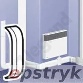 Kanały kablowe - Legrand DLP Osłona połączenia 80/120 x 20, 033668, - miniaturka - grafika 1