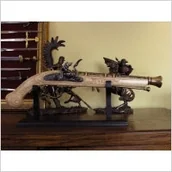 Repliki - broń - Hiszpania UNIKATOWY Garłacz MYŚLIWSKI - ZAMEK - miniaturka - grafika 1