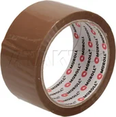 Taśmy klejące - Pakart Taśma klejąca 48mmx60m brązowa kauczukowa Moroll PK5000 - miniaturka - grafika 1