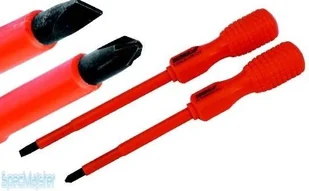 Dedra wkrętak elektrotechniczny (-) płaski / krzyżowy 0,6 x 3, 0 x 75 mm 064a1 - Śrubokręty - miniaturka - grafika 2