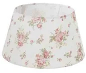 Oprawy, klosze i abażury - Eglo Abażur klosz do lampki lampy oprawy Vintage 1xE14 biały/wielobarwny 49977 - miniaturka - grafika 1