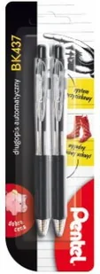 Pentel Poland Sp z o.o DŁUGOPIS Z SYSTEMEM PRZYCISKOWYM BK437 CZARNY BK437A-2B - Długopisy - miniaturka - grafika 2