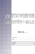Druki akcydensowe - Michalczyk&Prokop ZESTAWIENIE OBROTÓW I SALD A4 - miniaturka - grafika 1