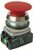 Inne akcesoria elektryczne - Promet Przycisk dłoniowy NEF30-DXY czerwony W0-NEF30-D XY C - miniaturka - grafika 1