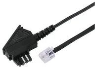Akcesoria car audio - Hama przewód połączeniowy, wtyk TAE-N, czarny 00044907 - miniaturka - grafika 1