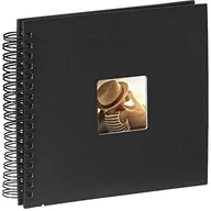 Albumy fotograficzne - Hama Spiral Album "Fine Art", 28 X 24, 50 stron, czarny, 28 x 24 cm 00090145 - miniaturka - grafika 1