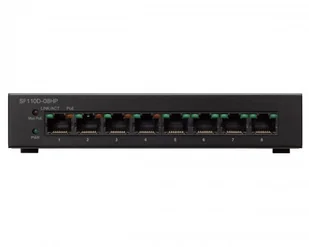 Linksys SF110D-08HP-EU 8x10/100 PoE Desktop Switch SF110D-08HP-EU - Switche - miniaturka - grafika 3
