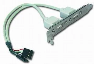 Gembird GNIAZDO USB 2XA NA śLEDZIU KKGGKUBI0310 [135411] - Kable USB - miniaturka - grafika 5