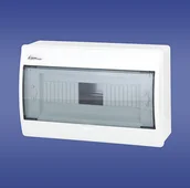 Rozdzielnie elektryczne - Elektroplast Rozdzielnia natynkowa RN-12 Fala (N+PE) 7,3 - miniaturka - grafika 1