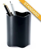 Pojemniki biurowe - Durable Pojemnik na długopisy TREND, czarny DU126-2 - miniaturka - grafika 1
