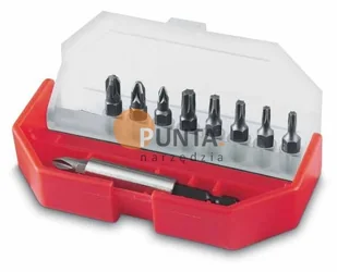 Stanley Zestaw końcówek 1/4 - phillips n°2; pozidriv n°1, n°2, n°3. Torx t10, t1 (1-68-724) - Klucze i nasadki - miniaturka - grafika 2