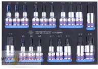 Zestawy narzędziowe - KING TONY 9-4129PRV - miniaturka - grafika 1