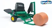 Samochody i pojazdy dla dzieci - Bruder Owijarka sprasowanego siana - miniaturka - grafika 1