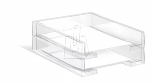 Durable Półka na dokumenty Cubo przezroczysta 7726-19 - Pudła i kartony archiwizacyjne - miniaturka - grafika 2