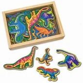 Klocki - Melissa&Doug Magnesy Dinozaury - miniaturka - grafika 1