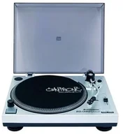 Gramofony - Omnitronic 10603043 BD-1380 USB obrotowy talerz gramofonu Srebrny 10603043 - miniaturka - grafika 1