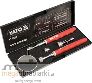 YATO Zestaw inspekcyjny lusterko+chwytak YT-0662 - Pozostałe narzędzia ogrodowe - miniaturka - grafika 7