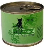 Mokra karma dla kotów - Catz Finefood N.23 Wołowina i Kaczka puszka 200g / 4260101762344 - miniaturka - grafika 1