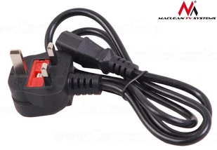 Maclean Kabel Zasilający 3 pin 5M wtyk Gb MCTV-808 - Kable komputerowe i do monitorów - miniaturka - grafika 4