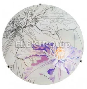 Candellux kinkiet plafon SPRING 40 14-13033 Fioletowy kwiaty - Lampy ścienne - miniaturka - grafika 2