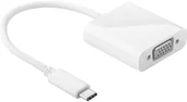 Złącza, przejściówki, adaptery - goobay Przejściówka adapter USB VGA 66260 [1x Złącze męskie USB-C 1x Złącze żeńskie VGA ] Wykonanie złącza proste - miniaturka - grafika 1