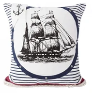 Pościel dla dzieci - Euro Firany Poszewka Dekoracyjna Euro Marine Gra 01 5900811556268 - miniaturka - grafika 1