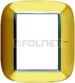 Klawisze i ramki - Bticino Ramka owalna metal 3+3 moduły - Btcino Axolute HB4826OR - miniaturka - grafika 1