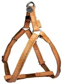 Szelki dla psów - Zolux Szelki regulowane Mac Leather do 10mm Żółte [522050JA] 6295 - miniaturka - grafika 1