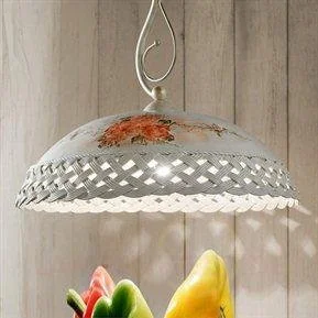 CESTA Lampa wisząca w stylu dworkowym 1-punktowa - Lampy sufitowe - miniaturka - grafika 2