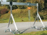 Inne urządzenia budowlane - 99947314 Suwnica bramowa aluminiowa z kołami (udźwig: 1000 kg, szerokość: 4,23m - miniaturka - grafika 1