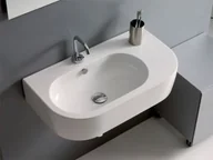 Umywalki - Kerasan Flo 75x42 3143 - miniaturka - grafika 1